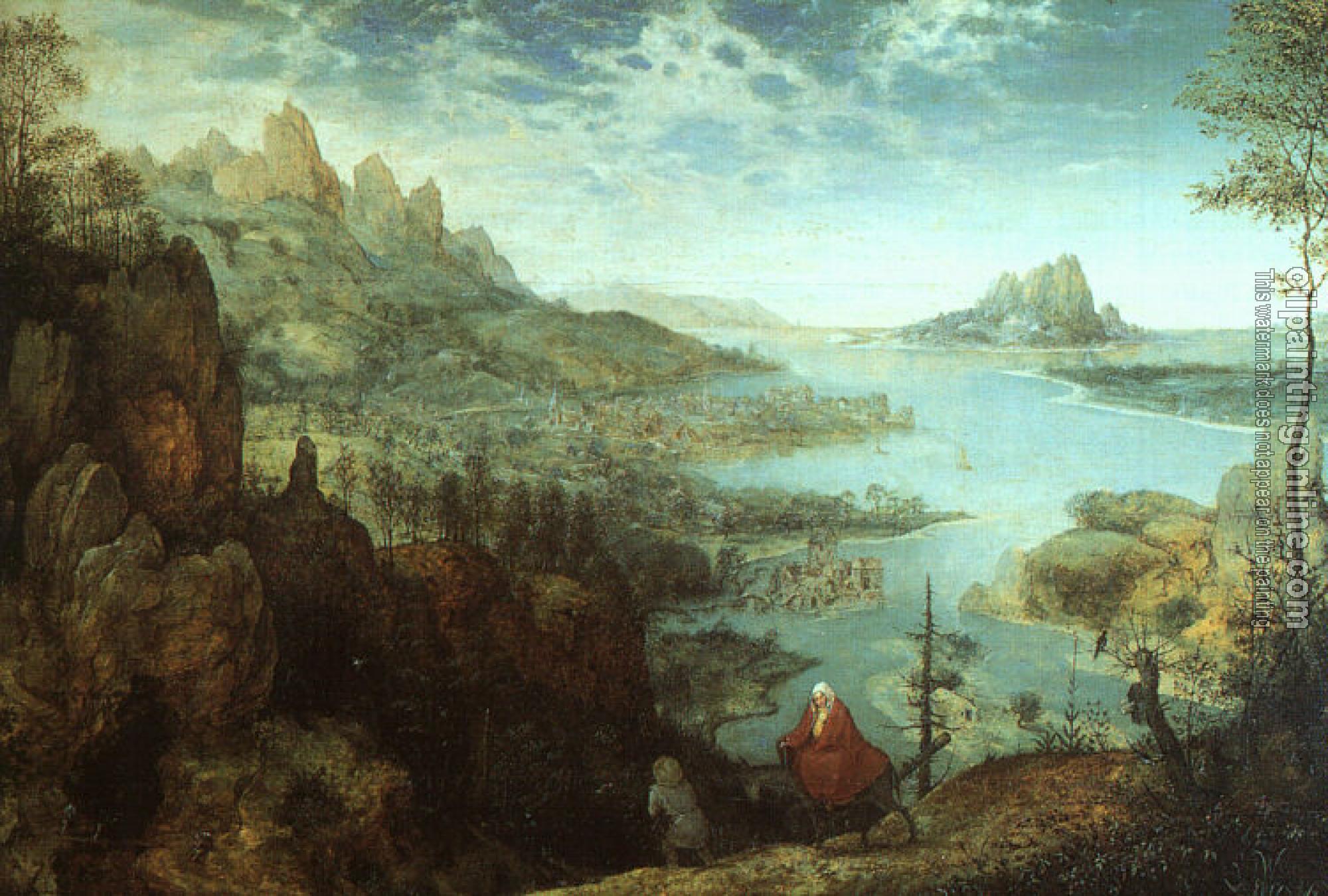Bruegel, Pieter the Elder - Landscape with the Flight into Egypt